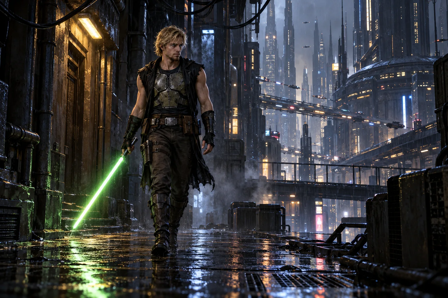 AI interpretive illustration of Cade Skywalker