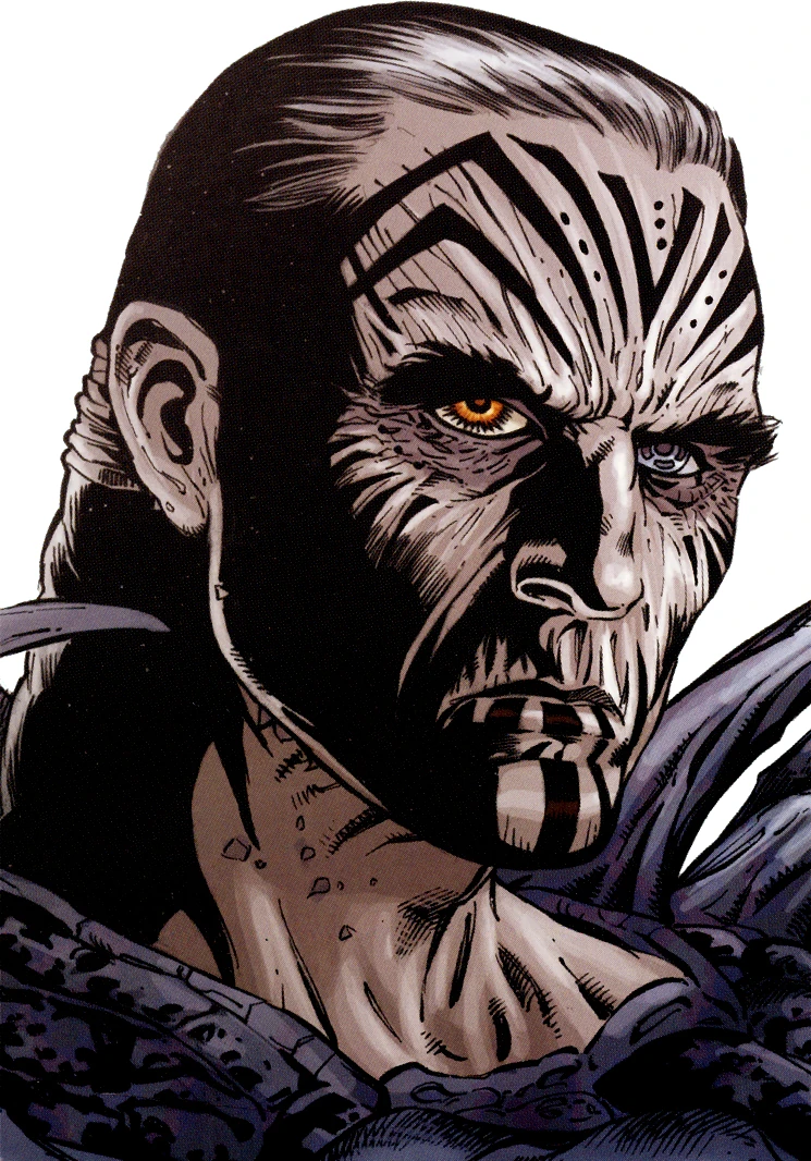 IDS character portrait of Krayt, the Sith ruler who resumes control of his Empire.