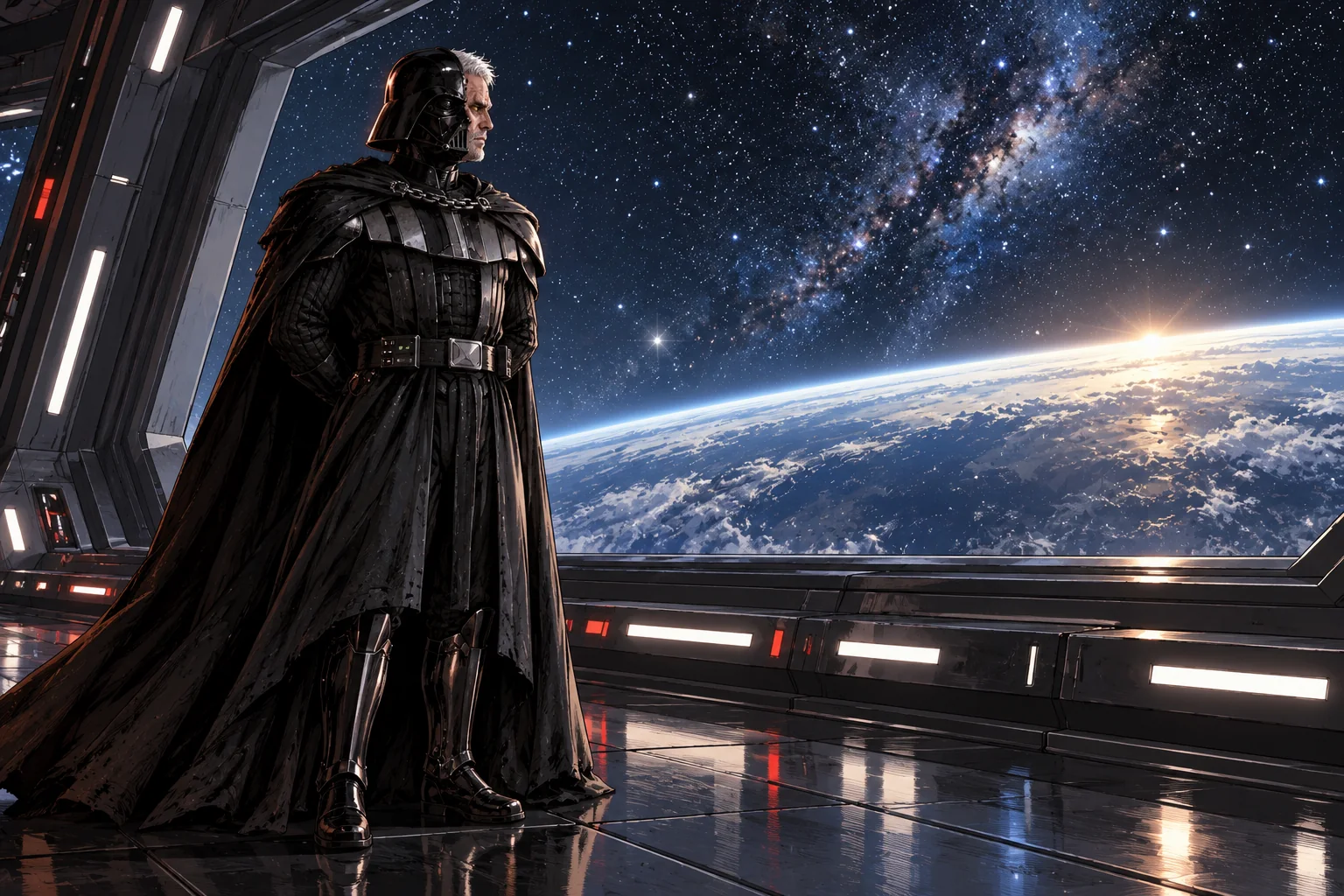 AI interpretive illustration of Darth Wredd