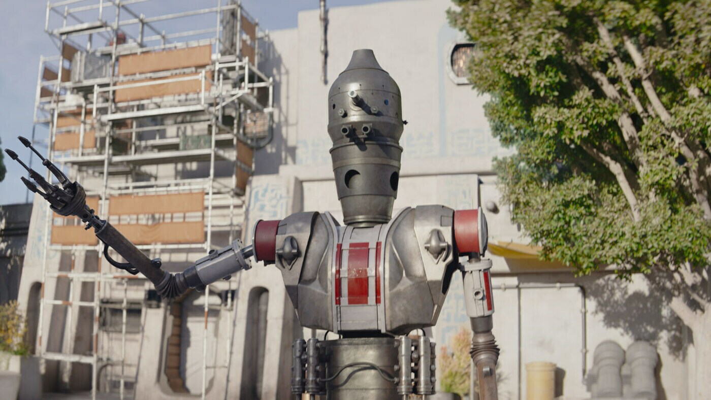 IG-11 from The Mandalorian, a character voiced by Taika Waititi; archival illustration, not an image from Waititi's proposed Star Wars film.