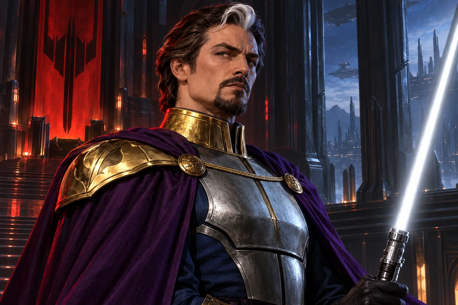 IDS Roan Fel portrait, representing the Emperor whose government appeared to win the war.