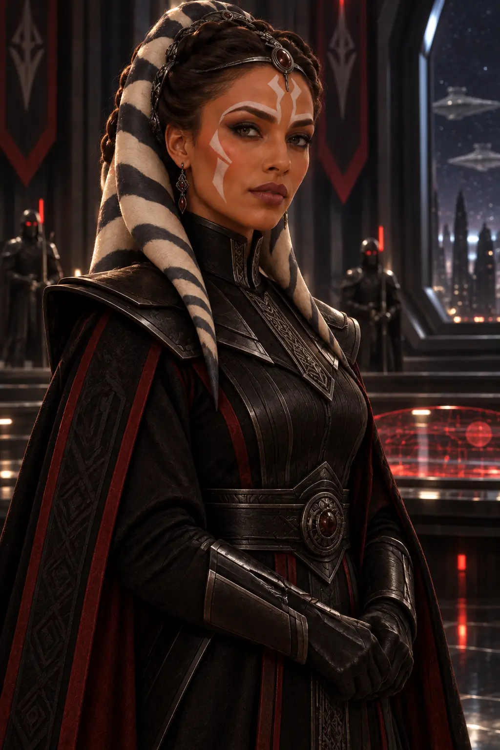 Ahsoka and Vader fusion