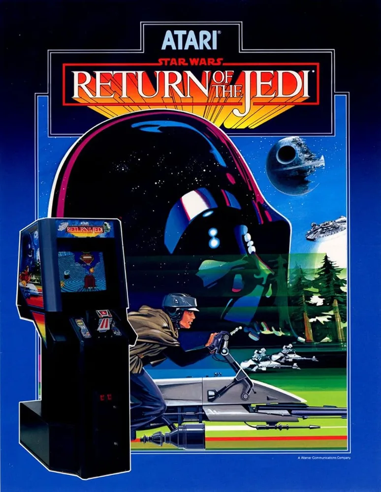 Return of the Jedi promotional game artwork