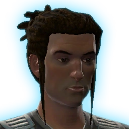 Corso Riggs, human blaster specialist in the Smuggler Origin Story