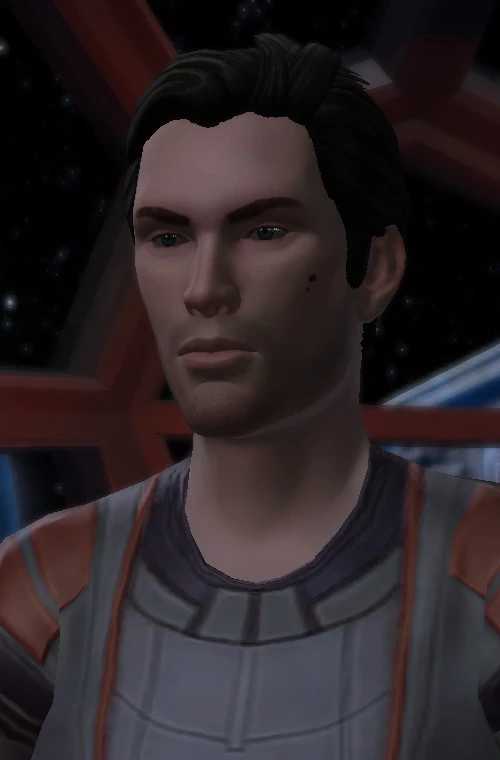 Character-specific SWTOR portrayal of Malavai Quinn