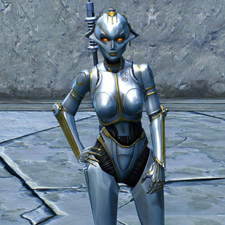 Character-specific SWTOR portrayal of SCORPIO