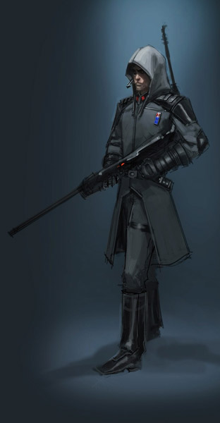 Official SWTOR concept art representing Imperial Agent