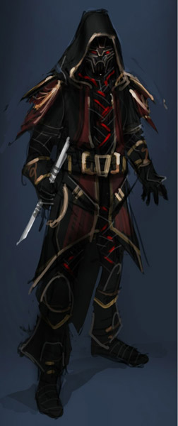 Official SWTOR concept art representing Sith Inquisitor