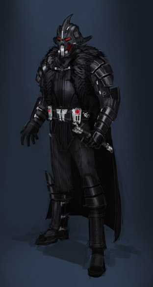 Official SWTOR concept art representing Sith Warrior