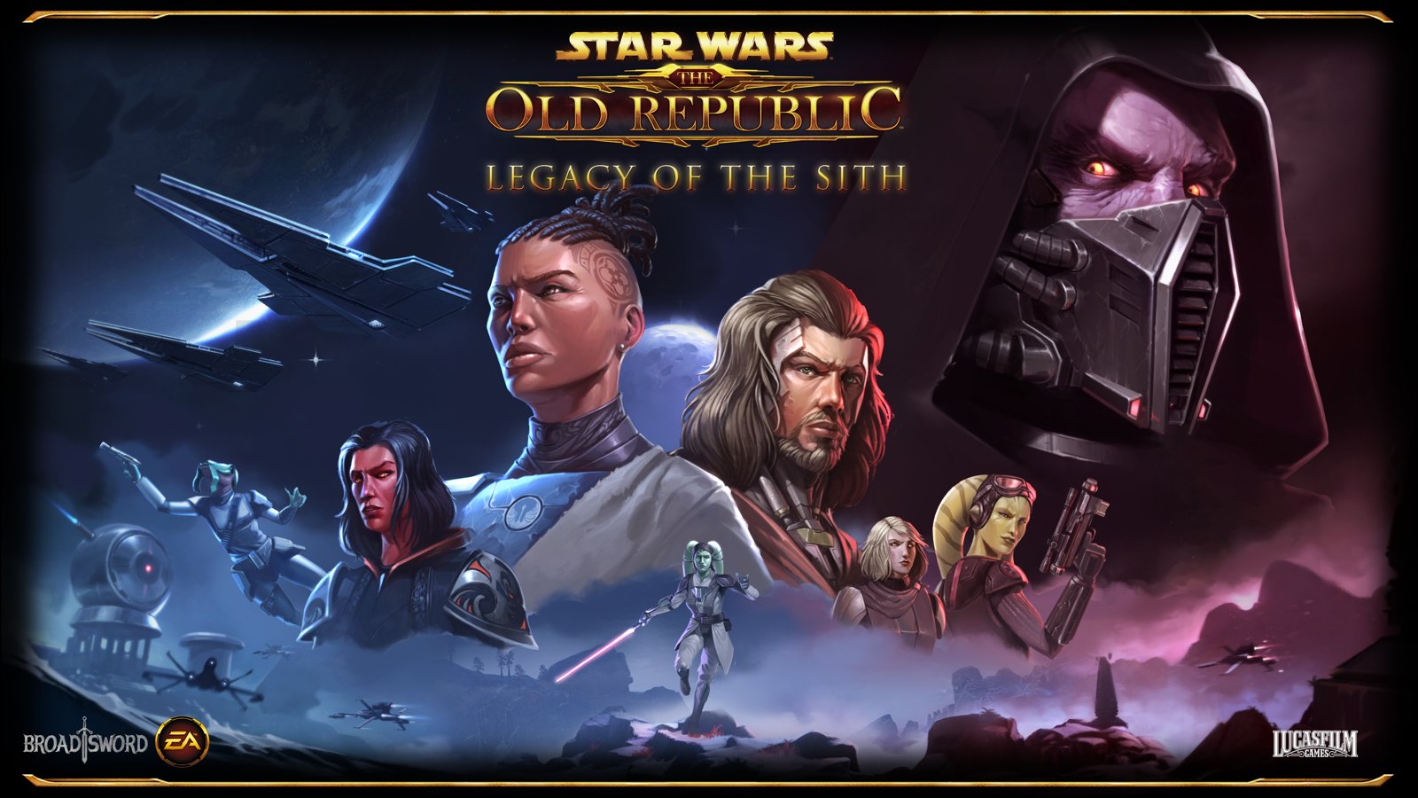 Official SWTOR character or game concept art for Legacy of the Sith